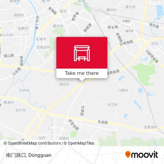 南门路口 map