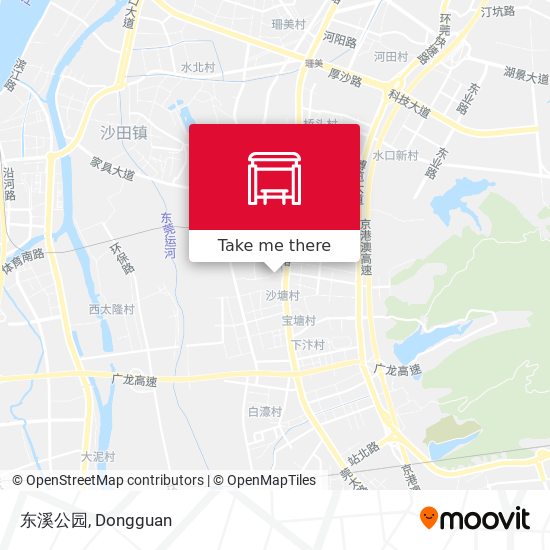 东溪公园 map