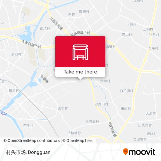 村头市场 map