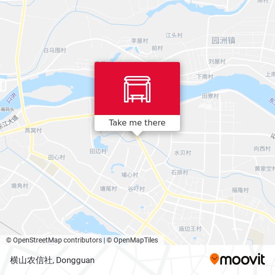 横山农信社 map