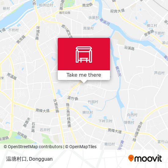 温塘村口 map