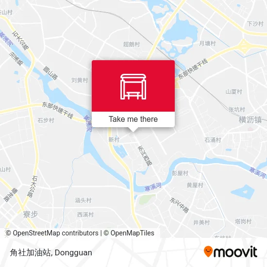 角社加油站 map