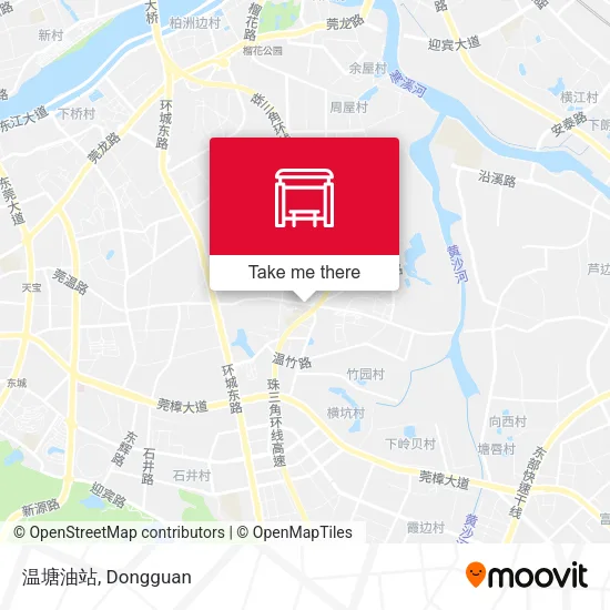 温塘油站 map