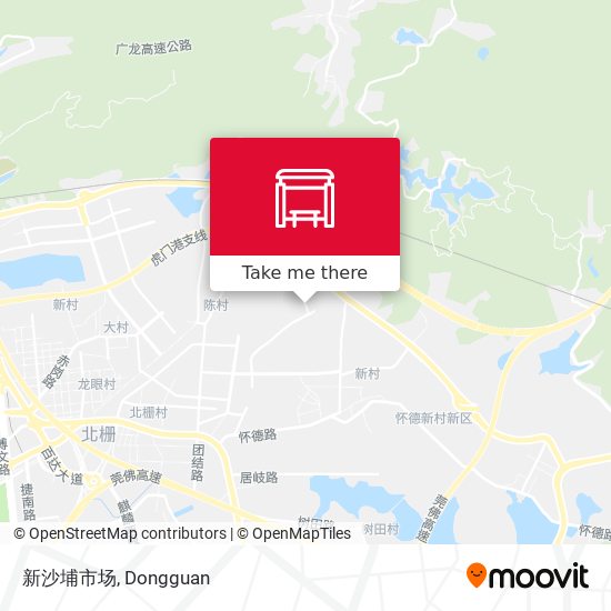 新沙埔市场 map