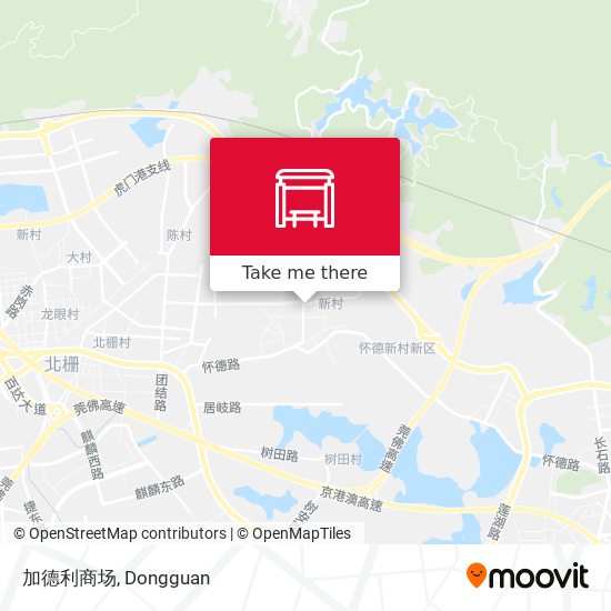 加德利商场 map