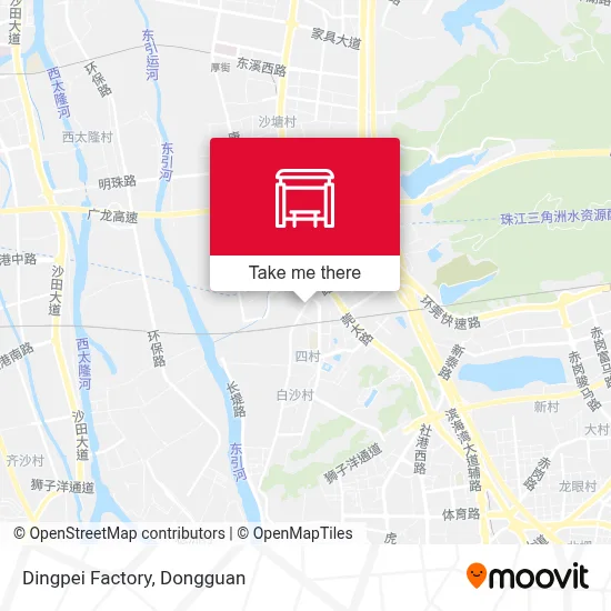 Dingpei Factory map