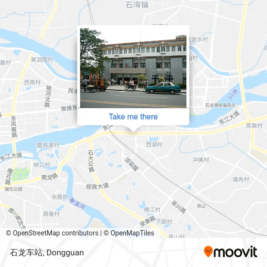 石龙车站 map