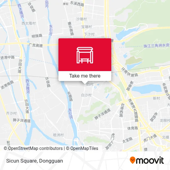 Sicun Square map