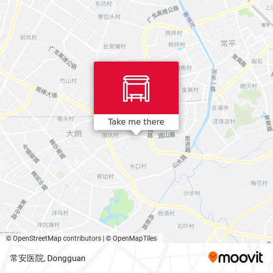 常安医院 map