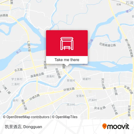 凯景酒店 map