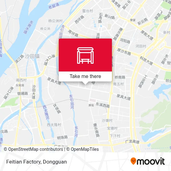 Feitian Factory map