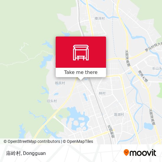 庙岭村 map