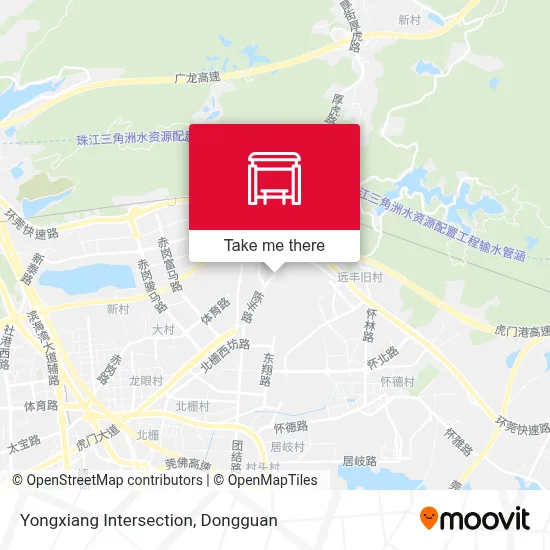 Yongxiang Intersection map
