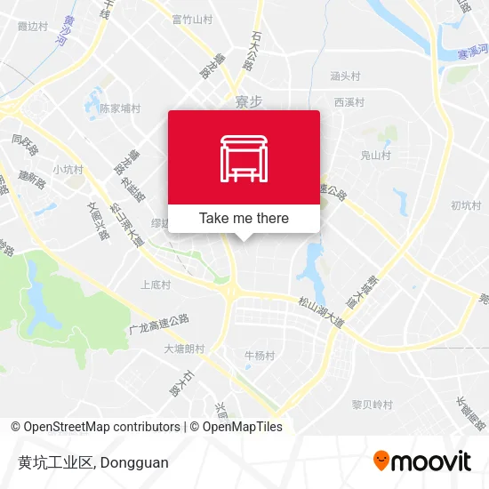 黄坑工业区 map