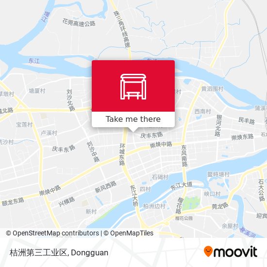 桔洲第三工业区 map
