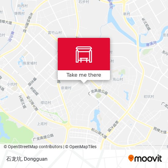 石龙坑 map