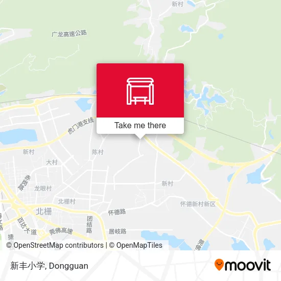 新丰小学 map