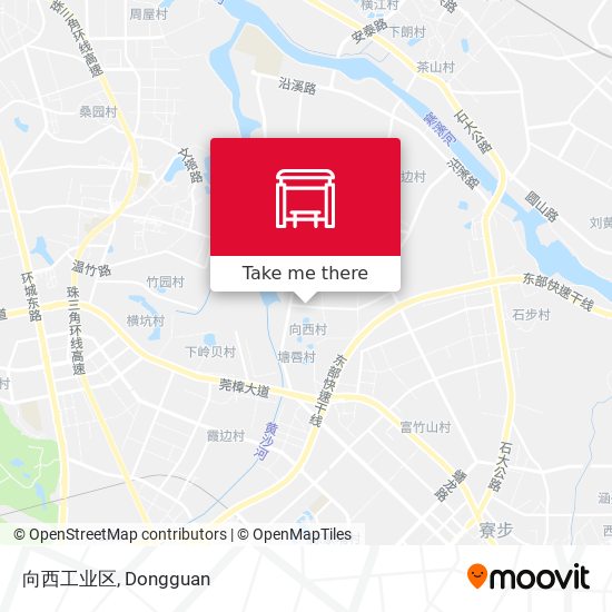 向西工业区 map