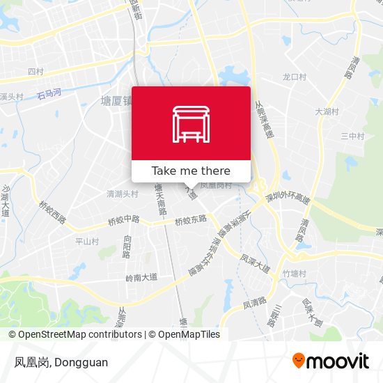 凤凰岗 map