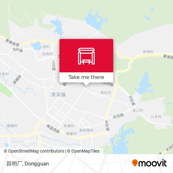 昌明厂 map