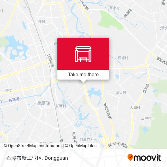 石潭布新工业区 map