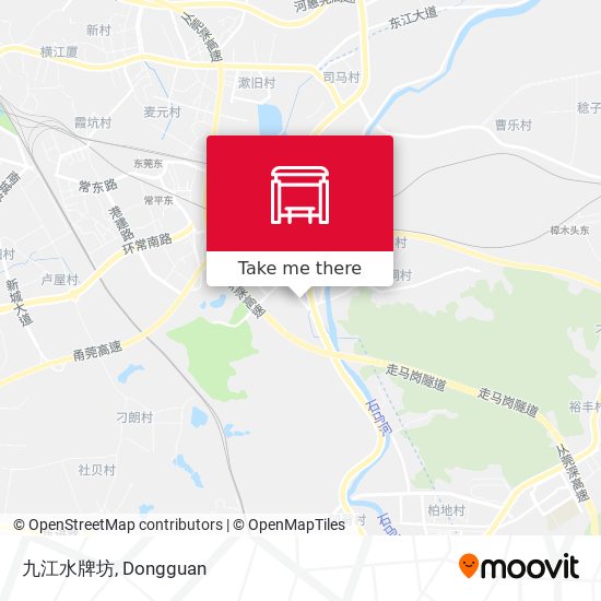 九江水牌坊 map