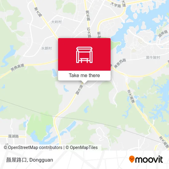 颜屋路口 map