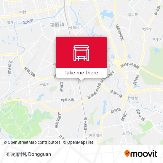 布尾新围 map