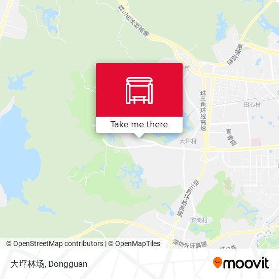 大坪林场 map