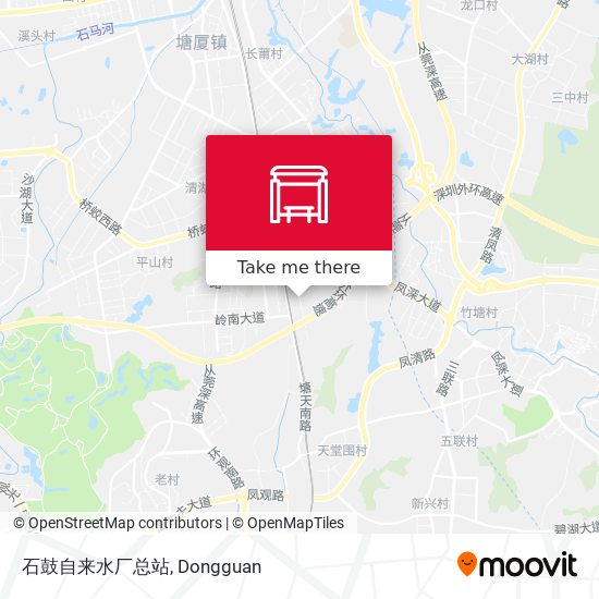 石鼓自来水厂总站 map