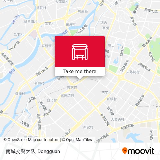 南城交警大队 map