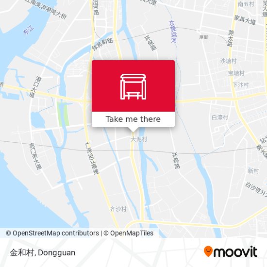 金和村 map