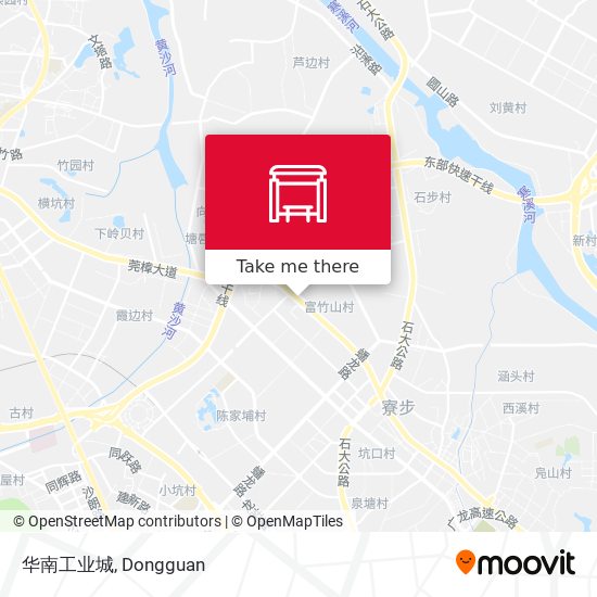 华南工业城 map