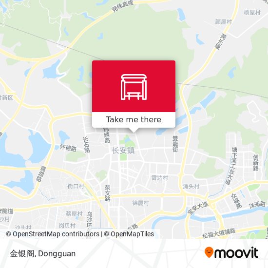 金银阁 map