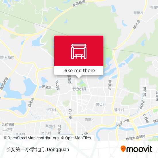 长安第一小学北门 map