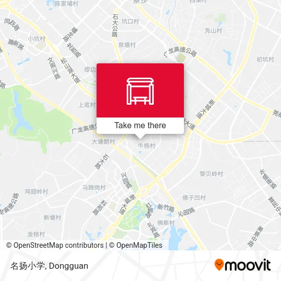 名扬小学 map