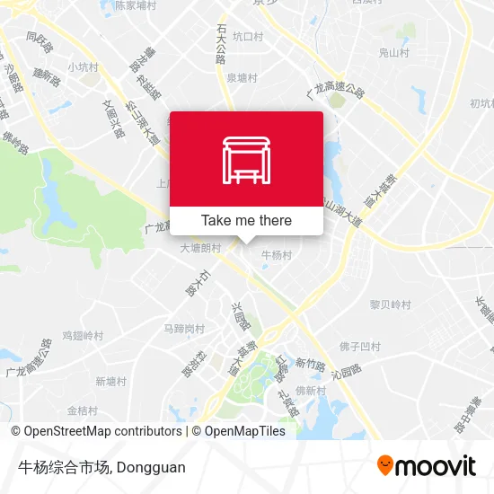牛杨综合市场 map