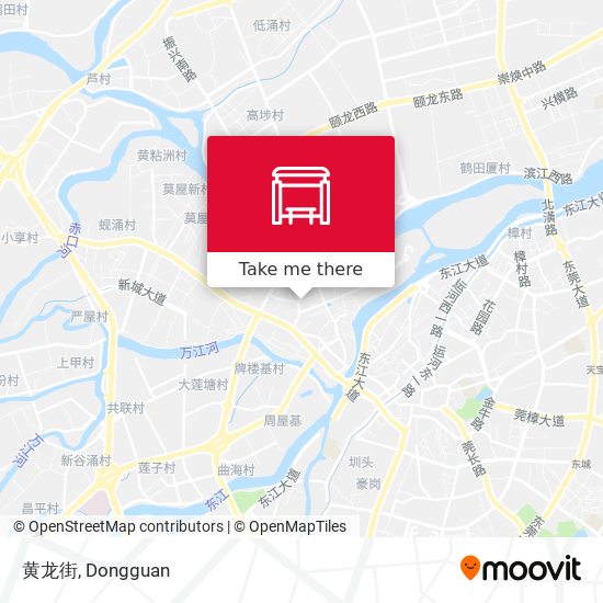 黄龙街 map