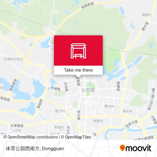 体育公园西南方 map