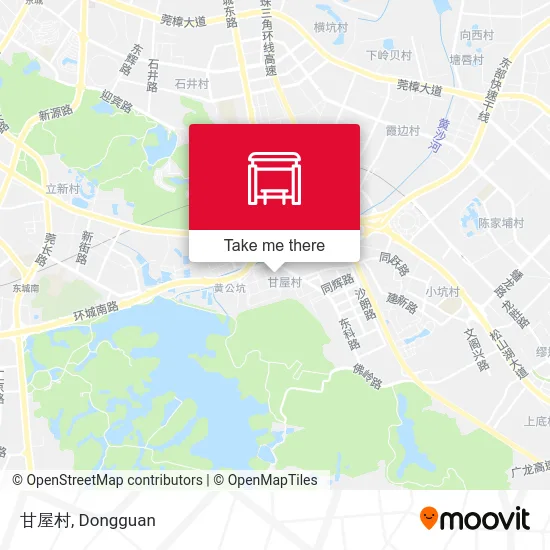 甘屋村 map