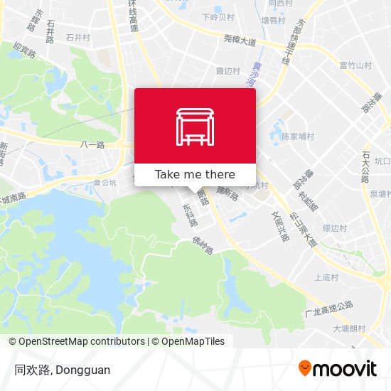 同欢路 map