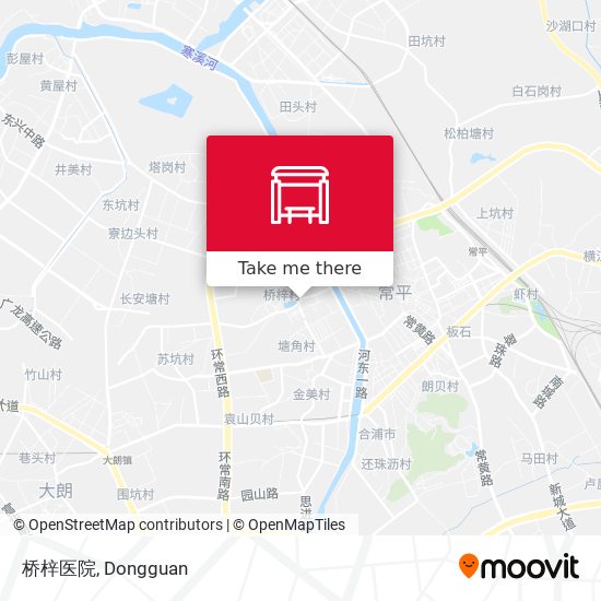 桥梓医院 map