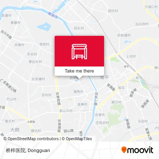 桥梓医院 map
