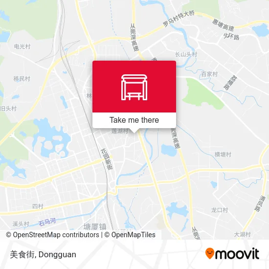 美食街 map