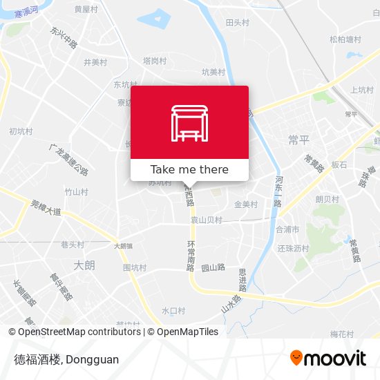 德福酒楼 map