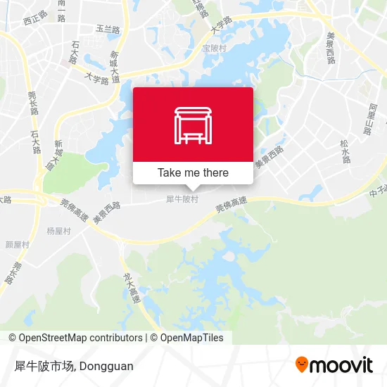 犀牛陂市场 map