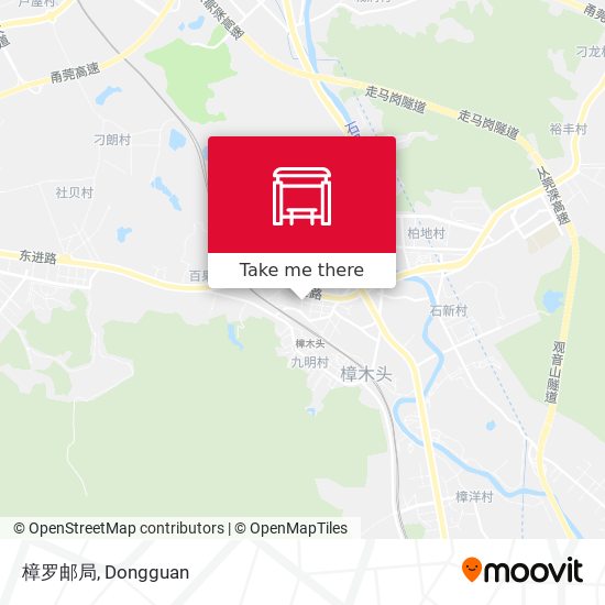 樟罗邮局 map