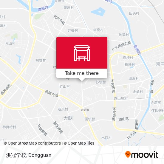 洪冠学校 map