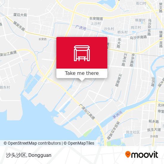 沙头沙区 map