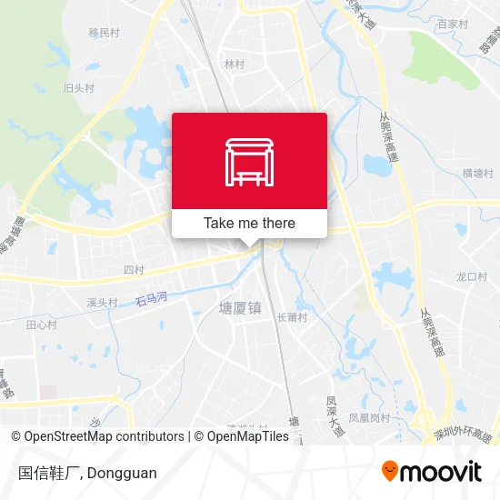 国信鞋厂 map